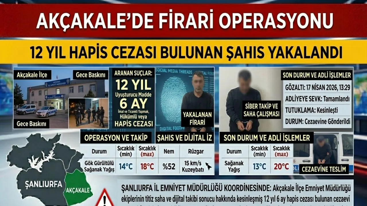  12 Yıl Hapis Cezası Bulunuyordu